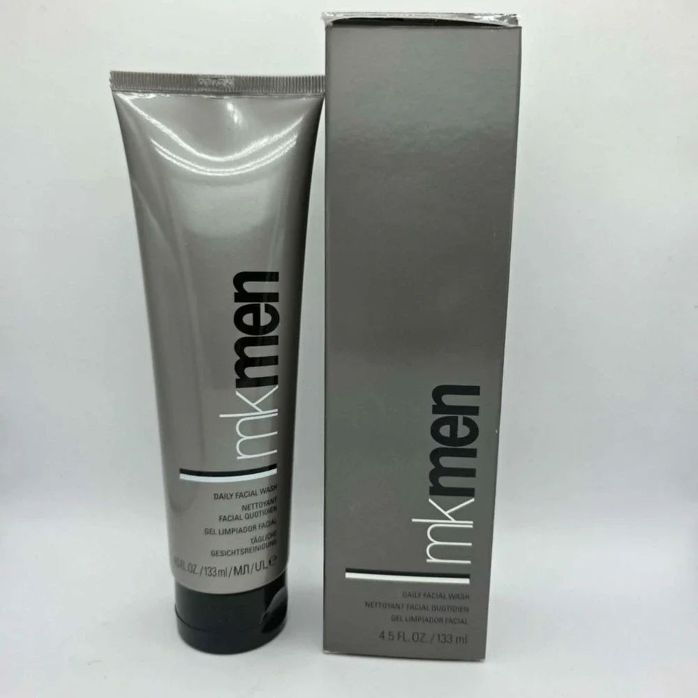 Mary Kay Men Daily Facial Wash Cleanser NIB 4.5 Fl Oz Full Size Discontinued